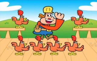 The Construction Lady performs a construction dance and sings Hammer, Saw and Mix. Sesame Street Elmo's World Building Things TV Cartoon, The Building Things Channel