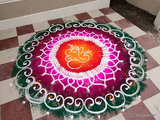 simple rangoli design