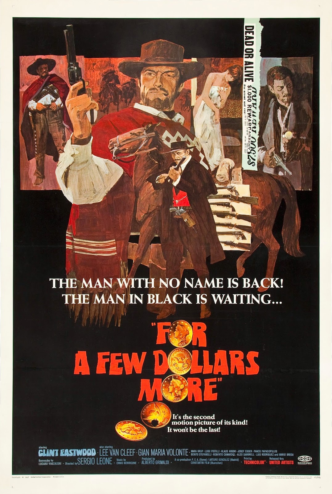 The Lee Van Cleef Blog For a Few Dollars More Poster Gallery The Lee Van Cleef Blog For a Few Dollars More Poster Gallery