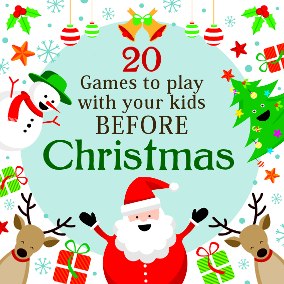 The Playful Otter: 20 Games to Play With Your Kids Before Christmas