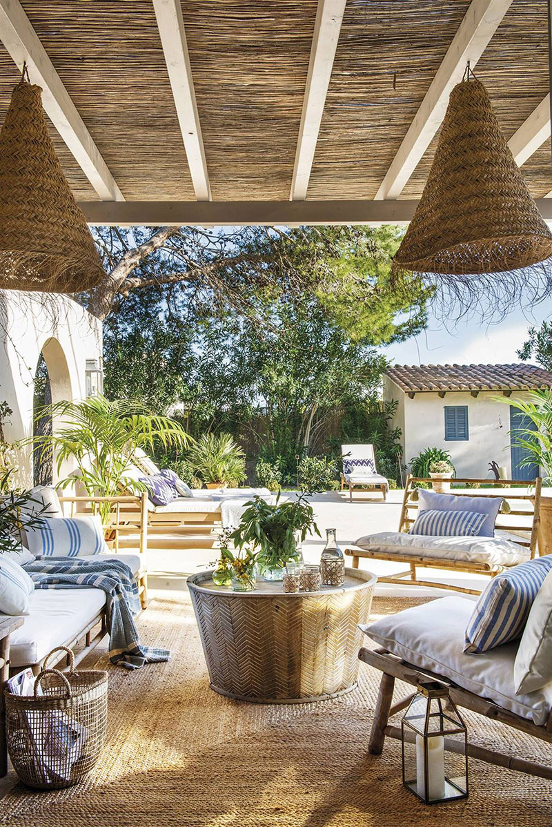 Rustic-chic farmhouse in Mallorca by  English interior designer Camilla Falconer