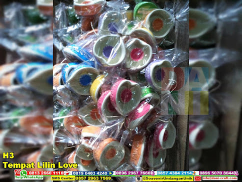 jual Tempat Lilin Love