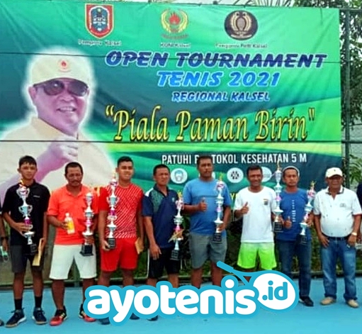 Atlet PPLPD Kalsel Ukir Prestasi Bagus di Turnamen Tenis Piala Paman Birin