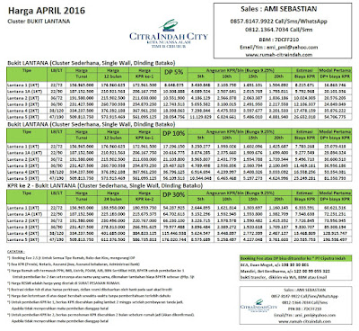 harga-lantana-citra-indah-city-april-2016