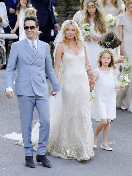 Kate Moss 39 John Galliano wedding dress Kristen Stewart 39s Roberto Cavalli