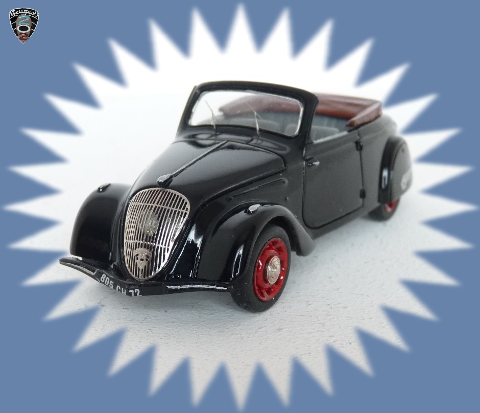 PEUGEOT 202 1938 Bleue Réf ODEON046 | GROUPE XPM