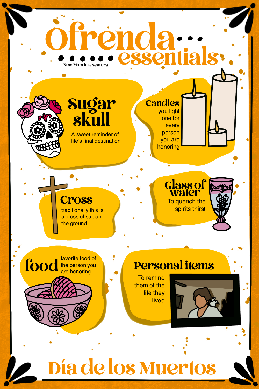 Día De Los Muertos Ofrenda Essentials — New Mom in a New Era