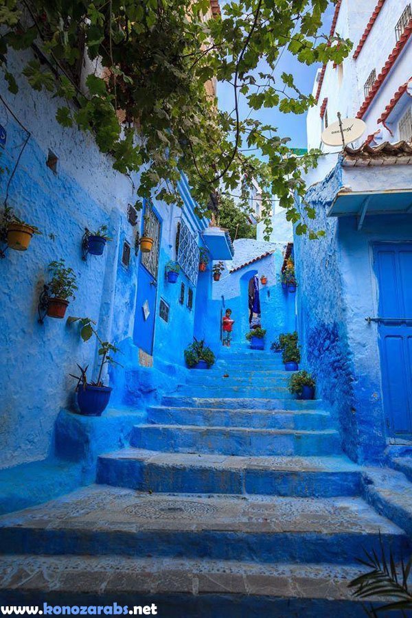 جولة في مدينة شفشاون ( الشاون ) المغربية بالصور: الحلم الأزرق ...