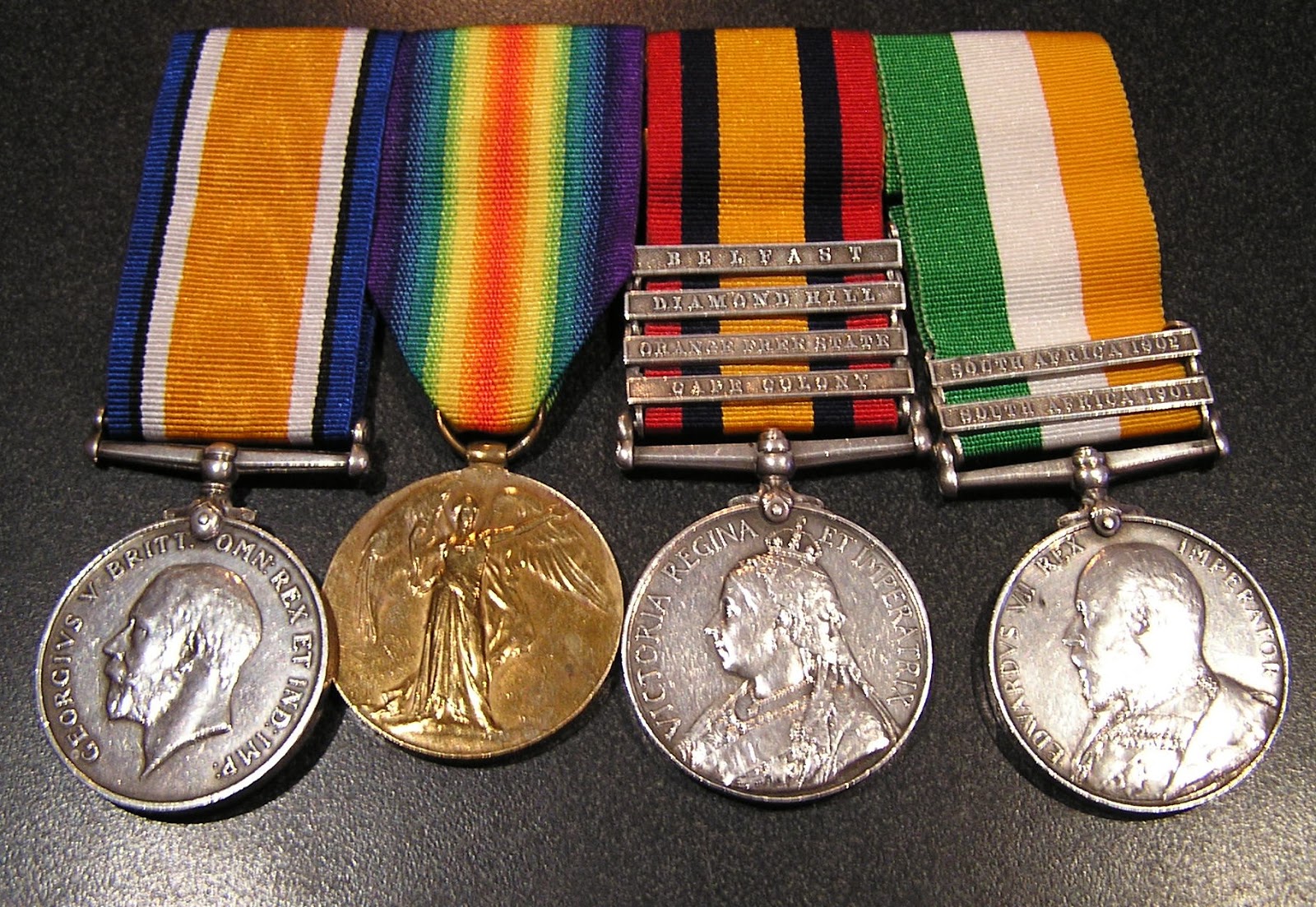 Lost Medals Australia Boer War and WW1 group