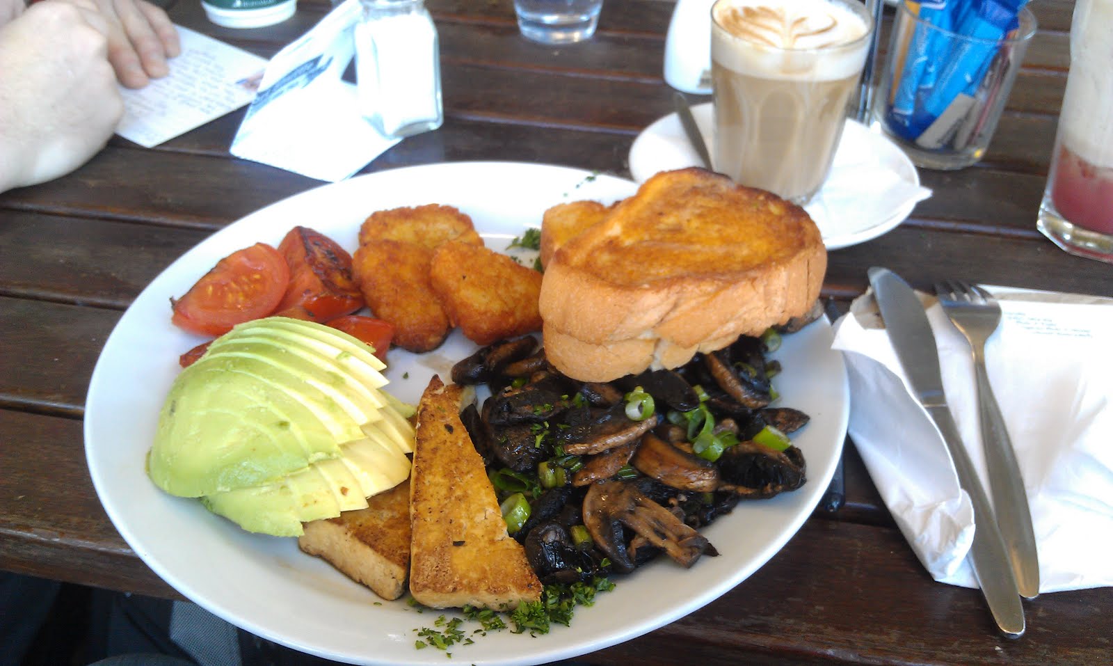 easybeangreen Lilypad Cafe Veggie Breakfast in Cairns