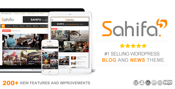 Sahifa - Responsive WordPress News / Magazine / Blog Theme v5.6.14