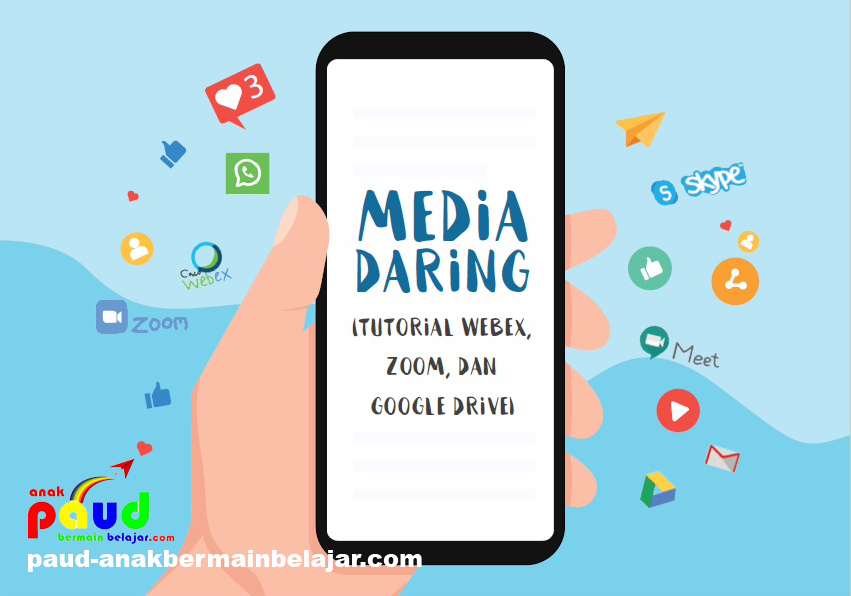 Panduan Belajar Dalam Jaringan Media Daring Anak Paud Bermain Belajar