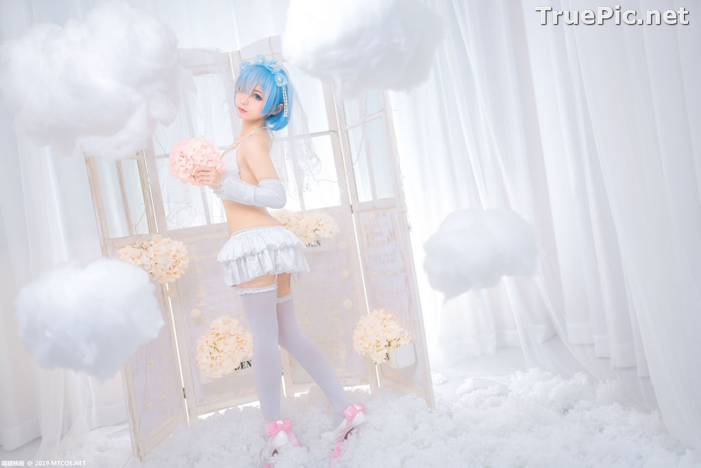 Image [MTCos] 喵糖映画 Vol.029 – Chinese Cute Model – Bride Rem Cosplay - TruePic.net - Picture-11