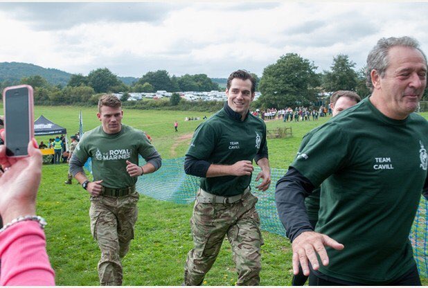 Henry Cavill News: Commando Challenge Wrap: Congratulations Team Cavill!