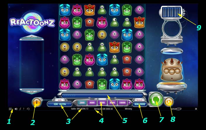 reactoonz 2 slot