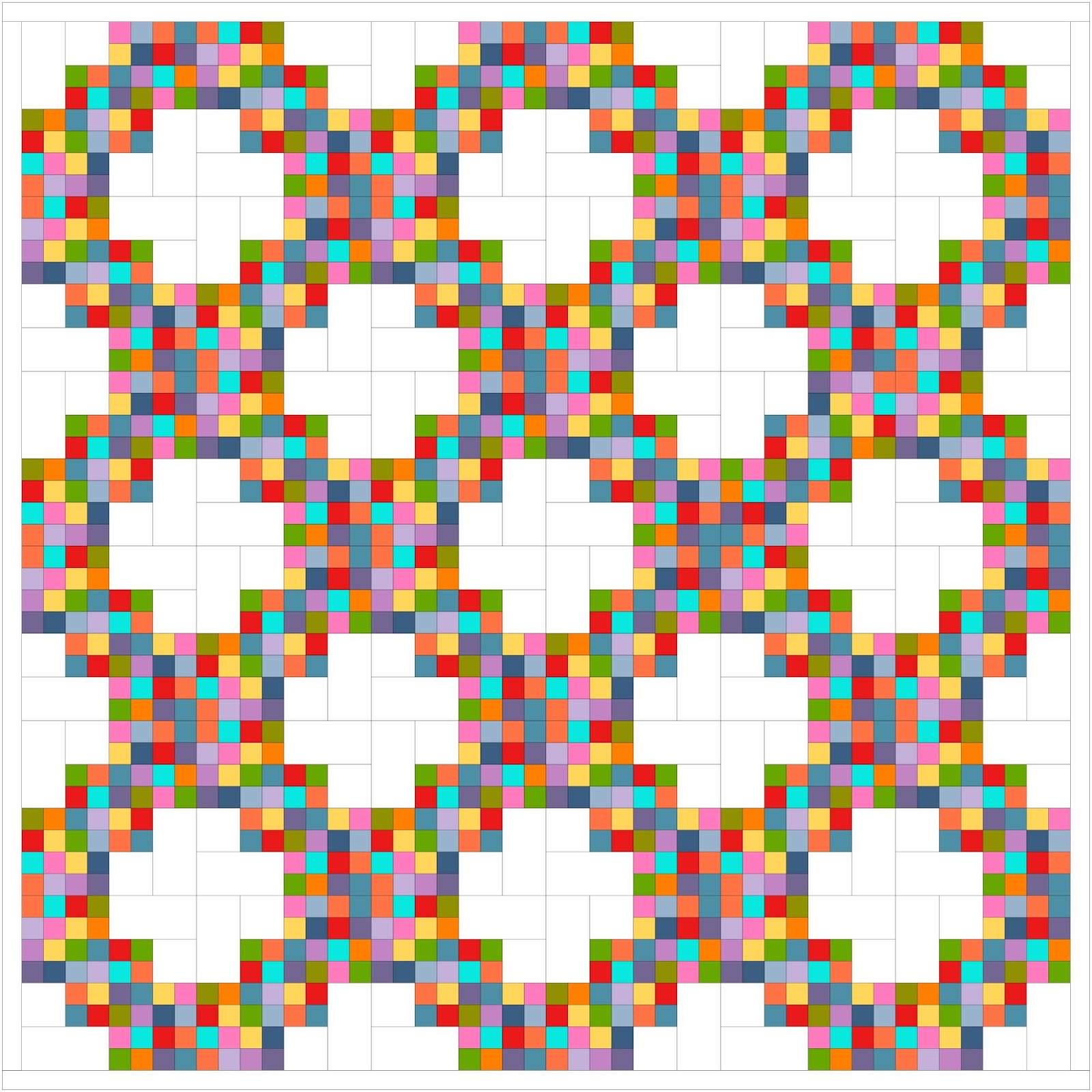 Twirling at the Disco Quilt {FREE PATTERN} Samelia's Mum