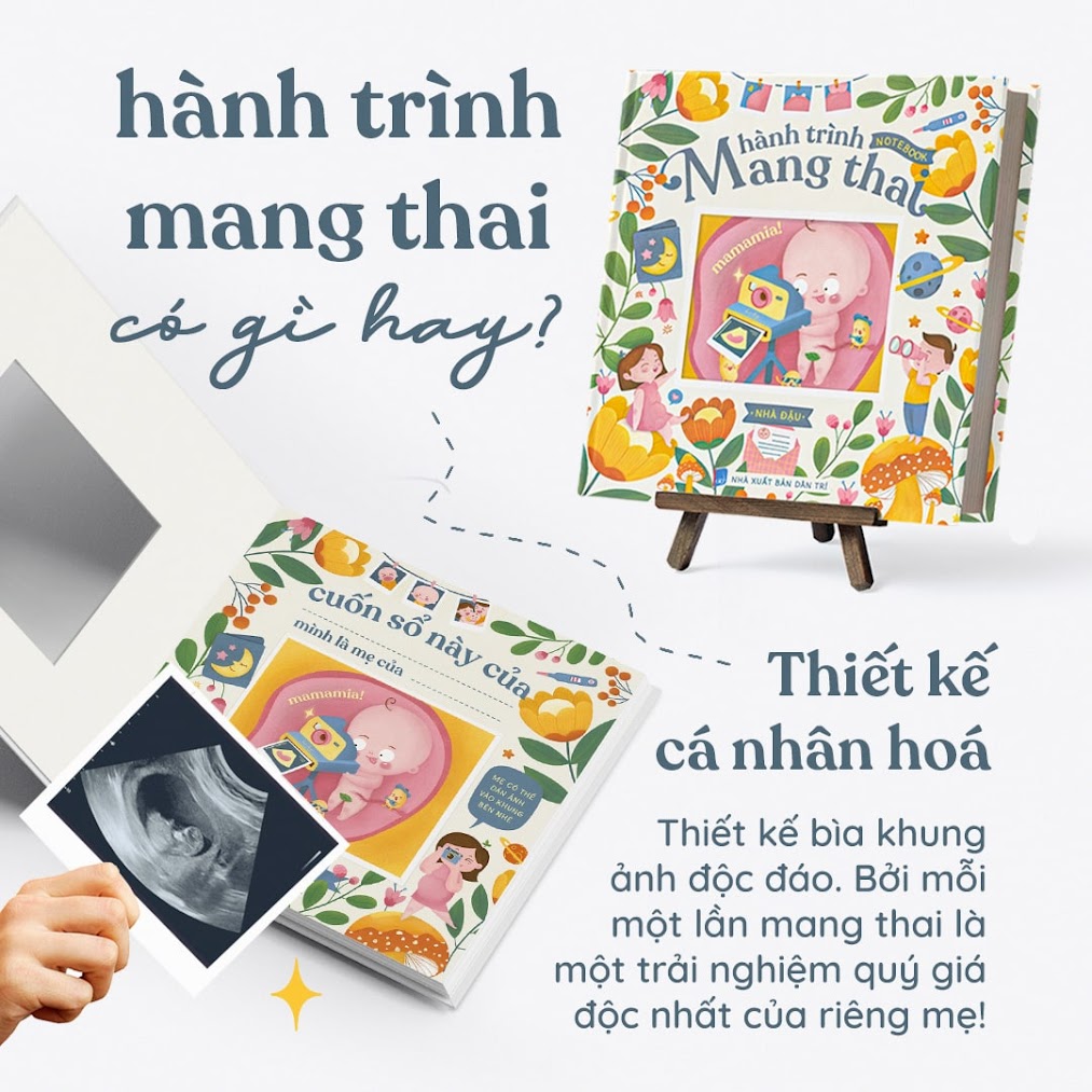 [A116] Sách tô màu thai giáo cho Bà Bầu - Mẹ Bầu Zui