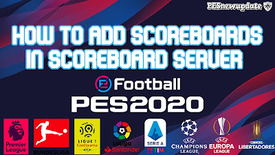 Come aggiungere segnapunti in Scoreboard Server PES 2020