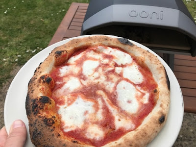 Pizza from Ooni pizza oven