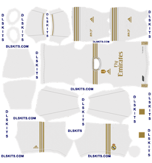 Dream League Soccer Kits Home 2020-21 Real Madrid