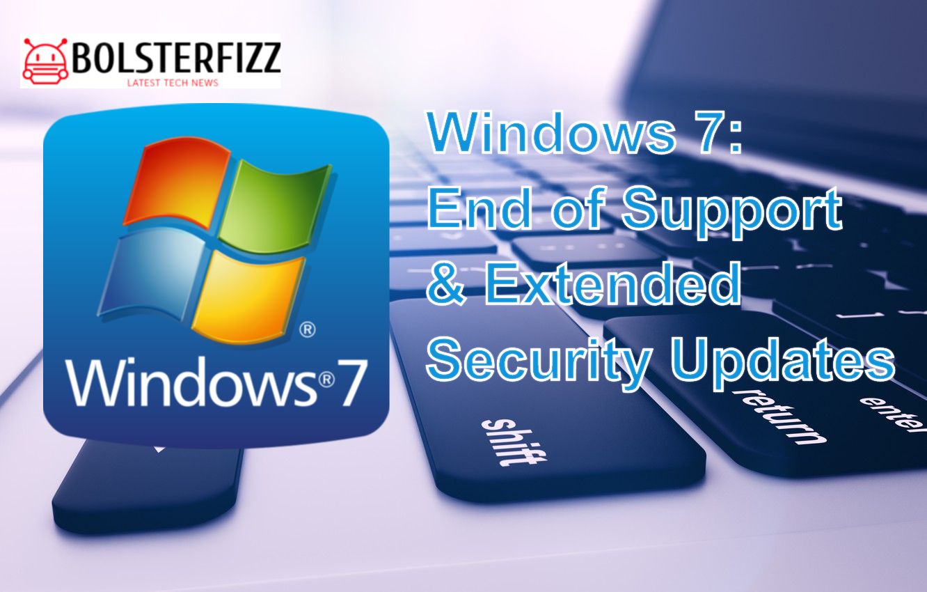 Extended support. Windows 7 end of support.