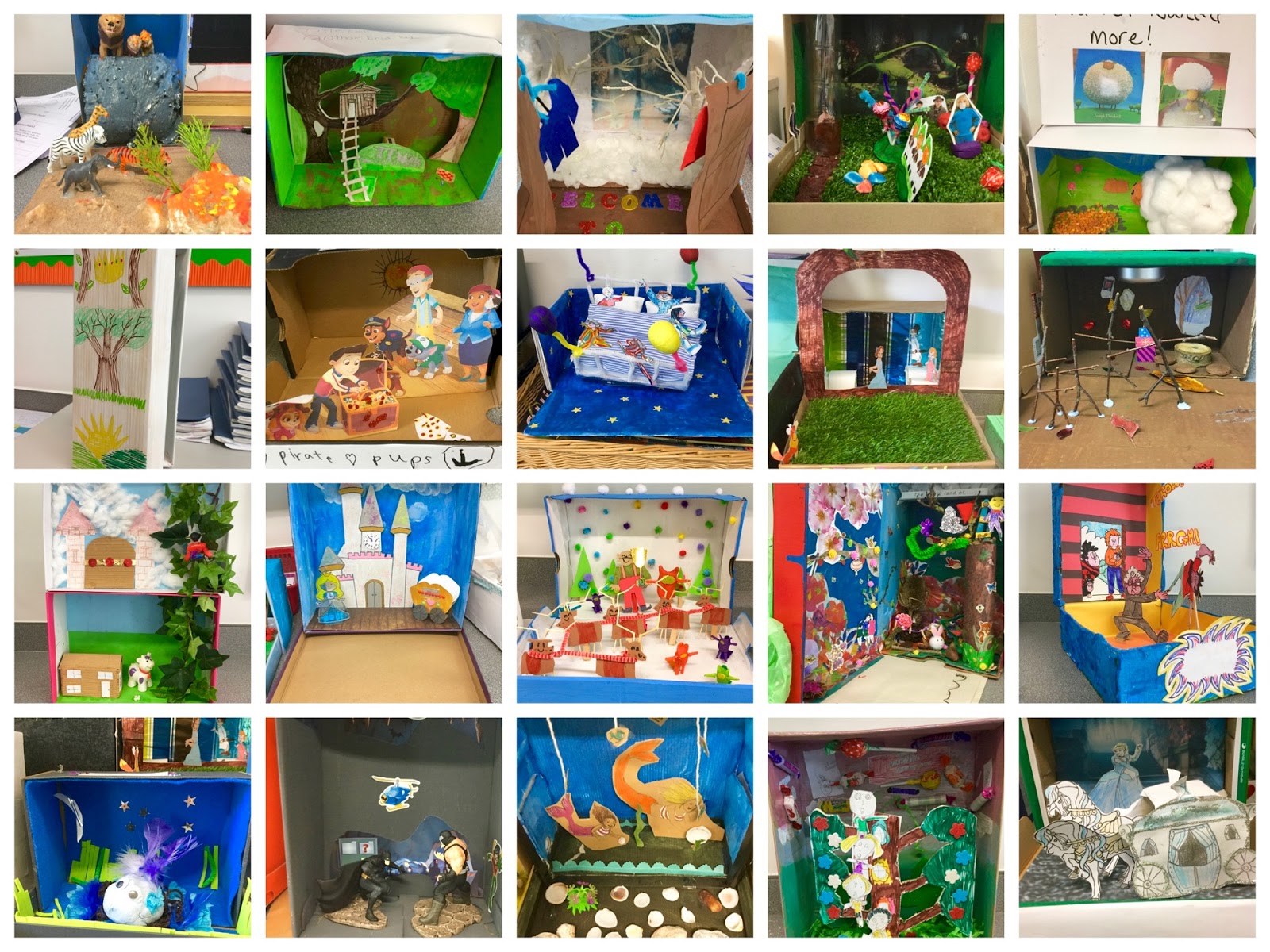 Literacy Week Story in a Shoe Box Hacton News