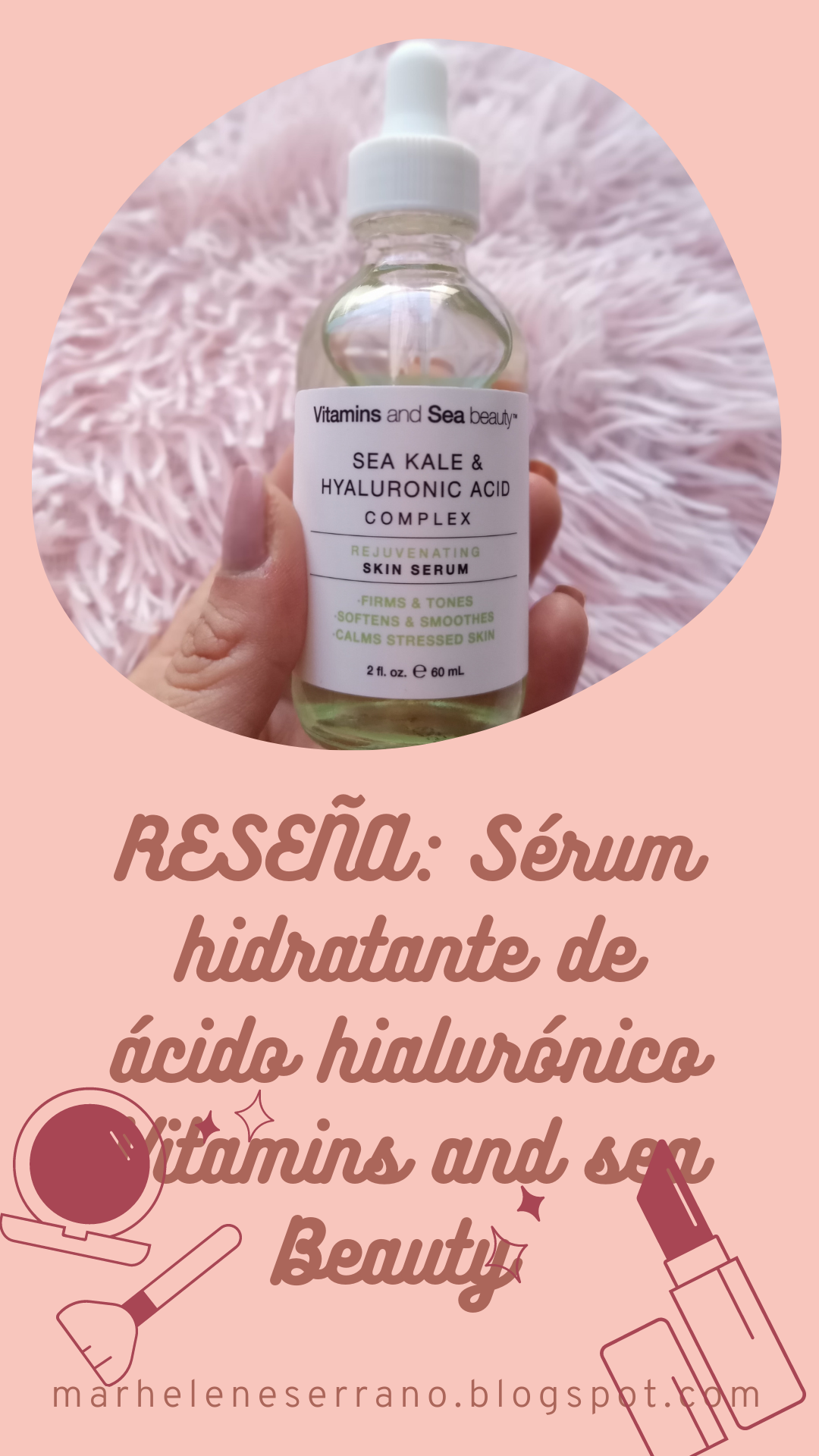 RESEÑA Sérum hidratante de ácido hialurónico Vitamins and sea Beauty
