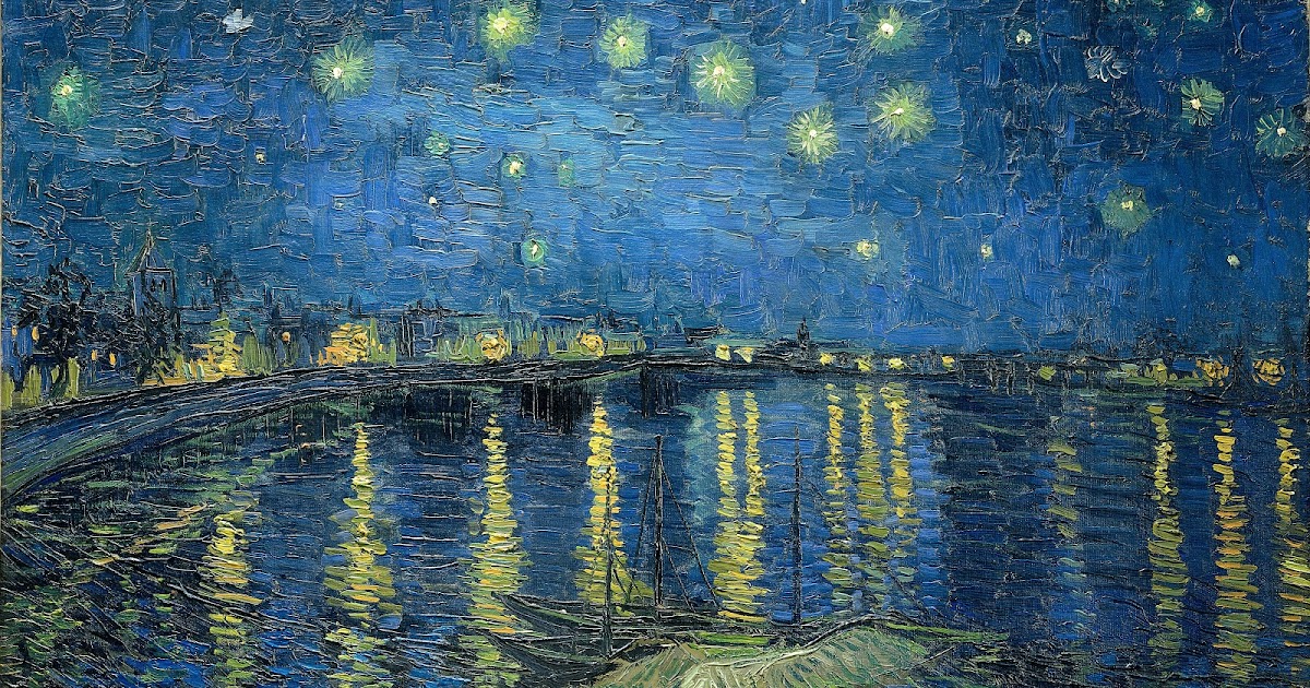 Vincent van Gogh Starry Night Over the Rhone, 1888 Musée d'Orsay, Paris Tutt'Art Vincent van Gogh Starry Night Over the Rhone, 1888 Musée d'Orsay, Paris Tutt'Art