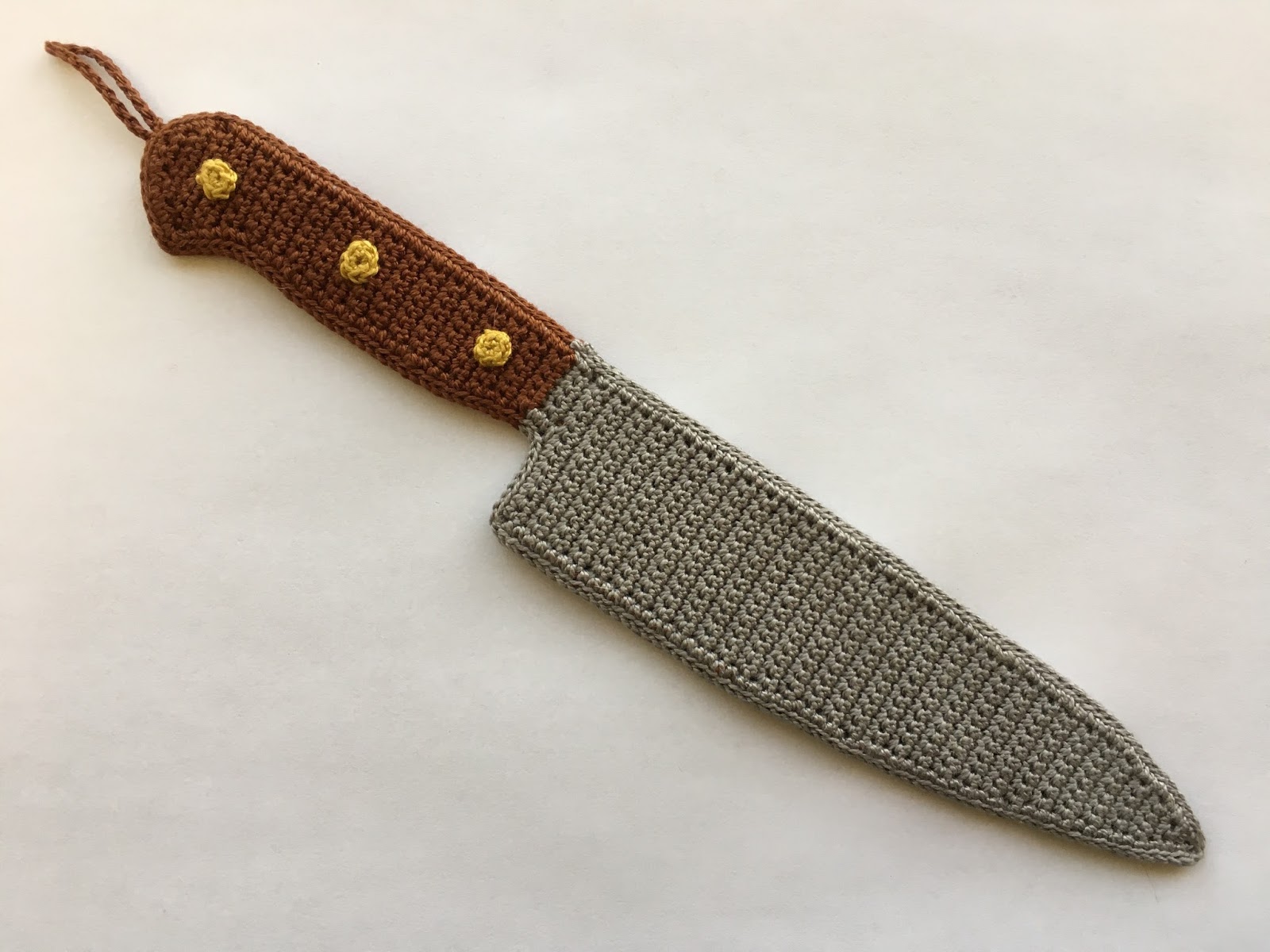 Monster Crochet Dangerous Implements Chef Knife
