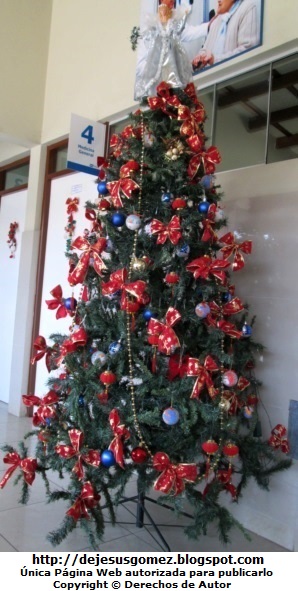 Arbol de Navidad Árbol de Navidad en Medicina General del Hospital Negreiros (Callao - Perú). Foto de un Arbol de Navidad de Jesus Gómez