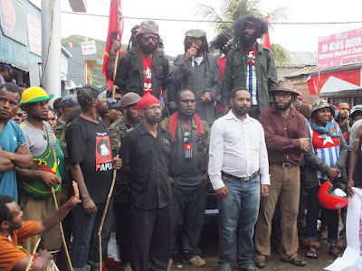Pendukung KNPB dan ULMWP Bukan Segelintir Orang Namun Seluruh Rakyat Papua Pendukung KNPB dan ULMWP Bukan Segelintir Orang Namun Seluruh Rakyat Papua