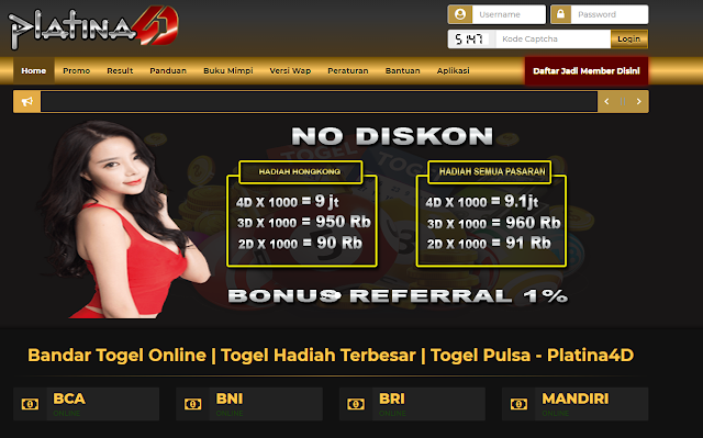 Info Bandar Online Togel 2019