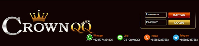 CrownQQ Agen DominoQQ BandarQ dan Domino99 Online Terbesar