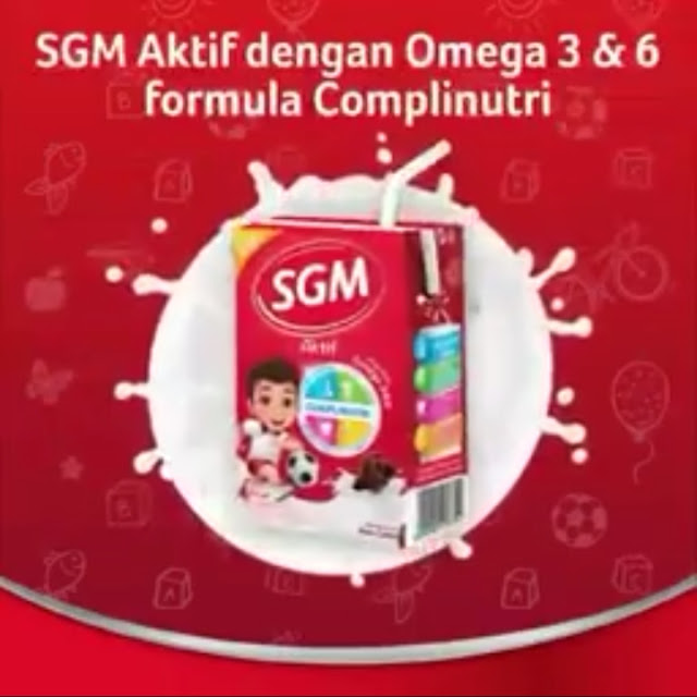 Pilih Susu SGM Aktif Yang Mengandung Omega 3 & 6 Yang Dukung Nutrisi Untuk Beraksi Si Kecil Di Luar Rumah
