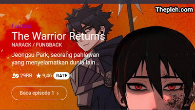 The Warrior Returns Webtoon