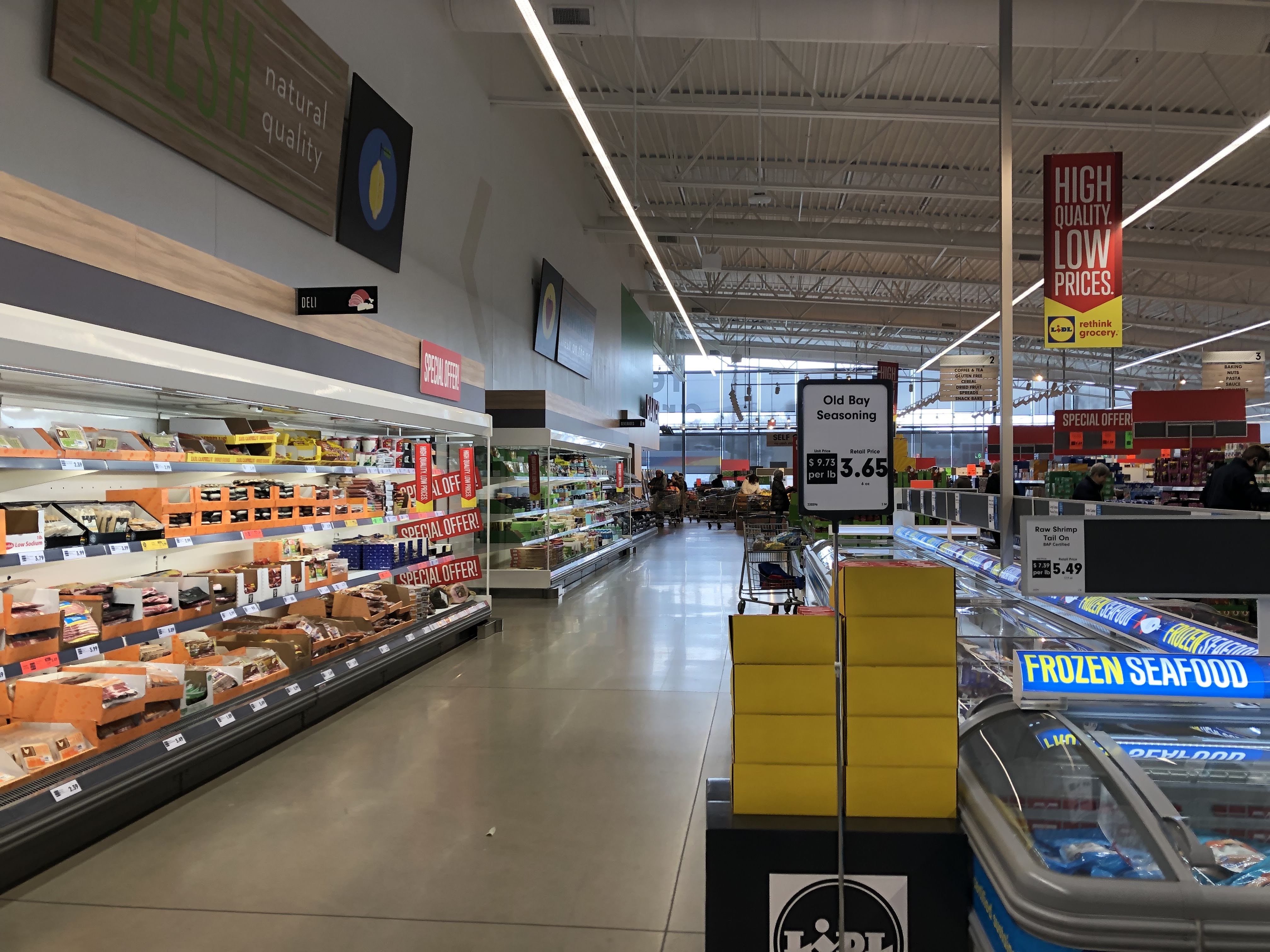 Look Inside LIDL Union, NJ