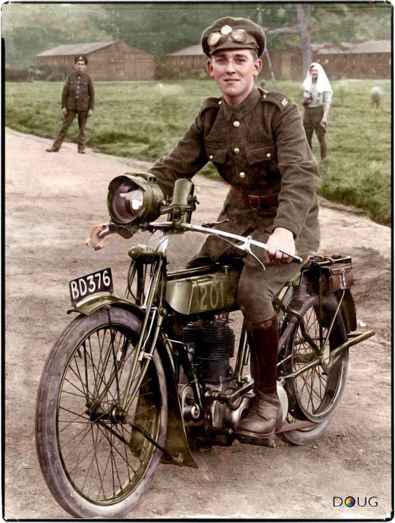 british army motorcycle ww2