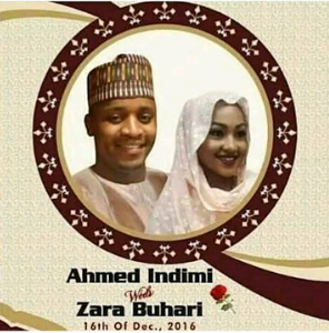 zahra buhari wedding aso rock