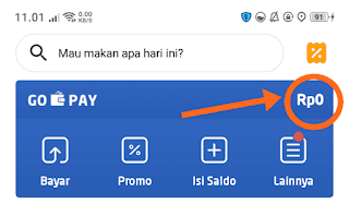 cara top up gojek driver mandiri