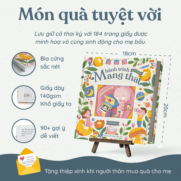 [A116] Sách tô màu thai giáo cho Bà Bầu - Mẹ Bầu Zui