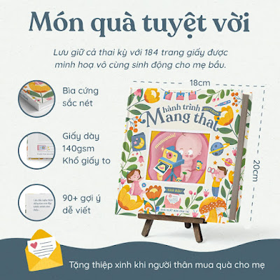 [A116] 2 cuốn sách về mang thai tuyệt vời nhất cho Mẹ Bầu