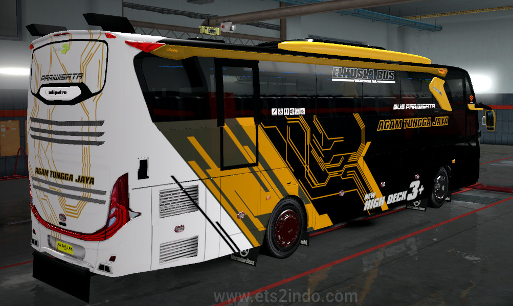 Jetbus 3 Reborn V1 Shd Voyager By Rindray Mod Ets2 Indonesia