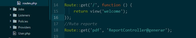 Generar reportes en PDF con Laravel