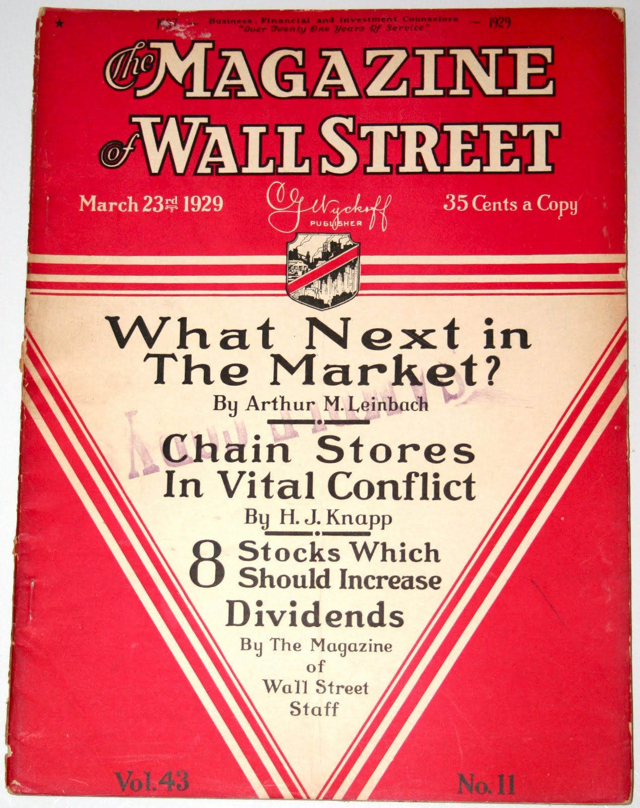 Rare and OutofPrint Trading, Financial and Stock Market Books The Magazine of Wall Street