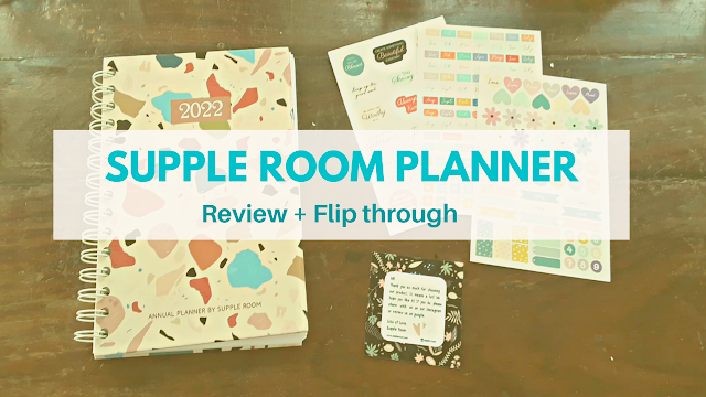 I bought the Supple Room 2022 planner! Here’s the review and flip through
