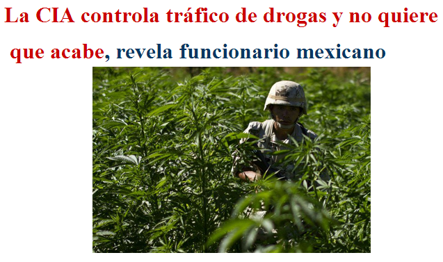 Resultado de imagen de EE. UU. narcotráfico cia marines
