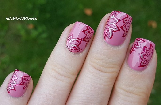 2. Matte Pink Fall Nail Design - wide 8