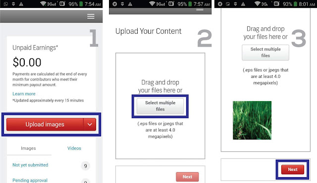 Cara masuk shutterstock