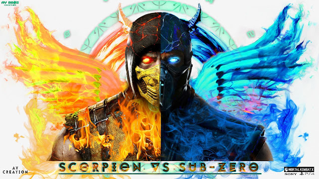 Sub zero vs Scorpion Wallpaper HD