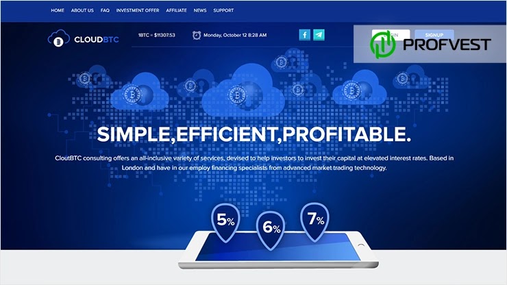 CloudBTC: обзор и отзывы о cloudbtc.io (HYIP платит) CloudBTC обзор и отзывы HYIP-проекта